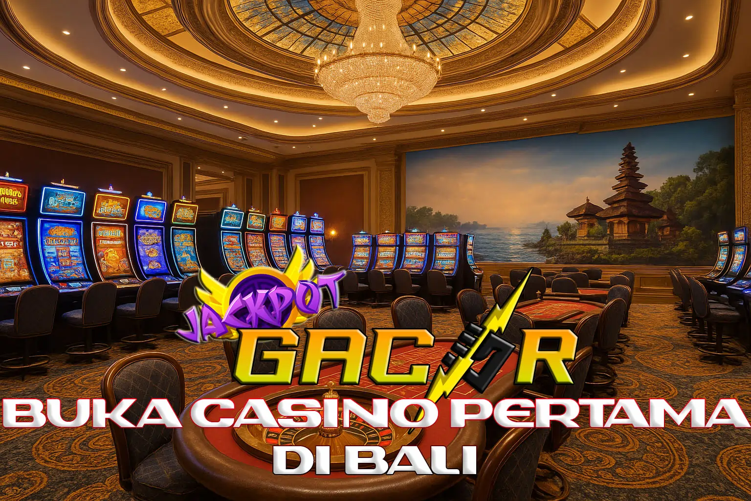 JackpotGacor123 buka casino di bali